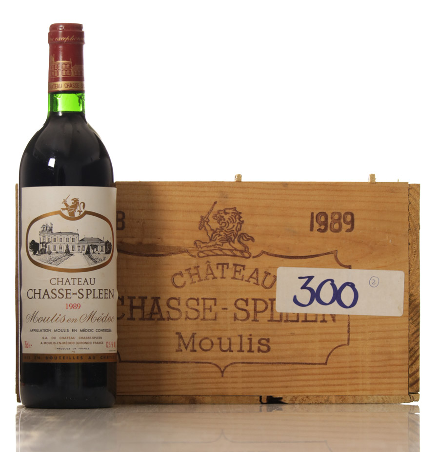 Chasse Spleen 1989 Case of 12 btl.