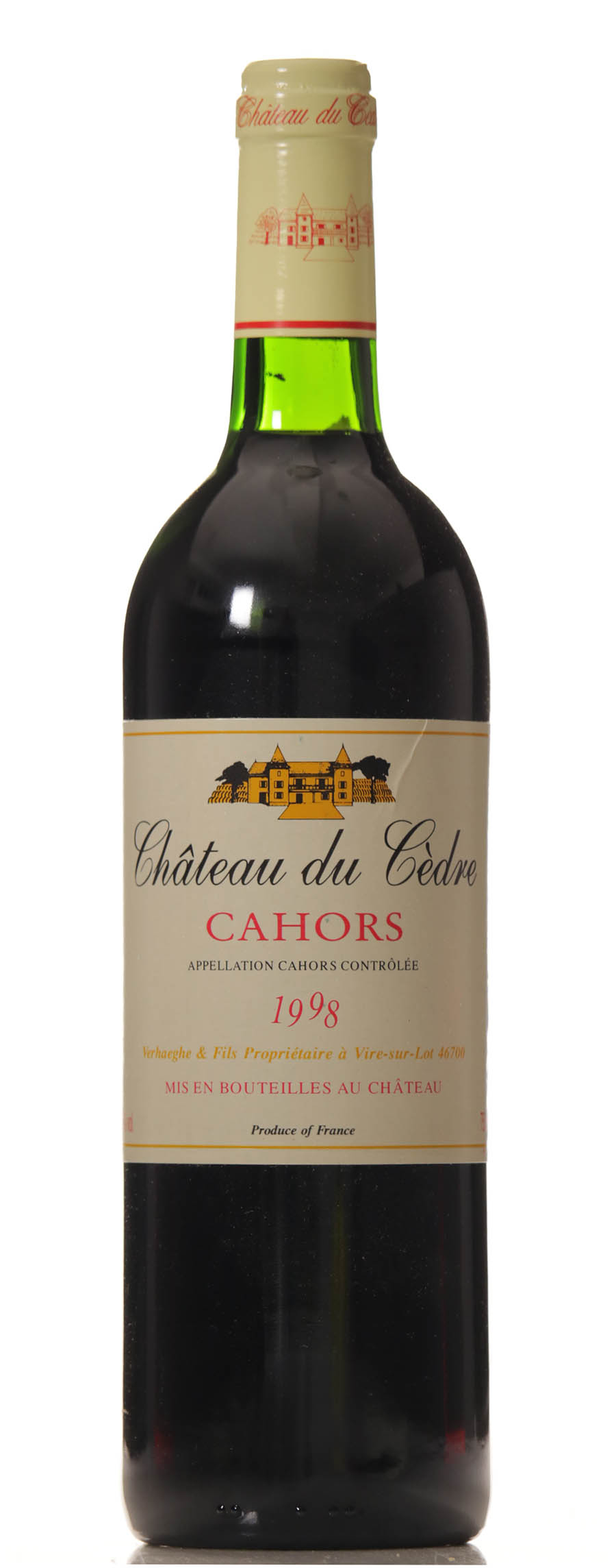 Chateau du Cedre 1998 Cahors