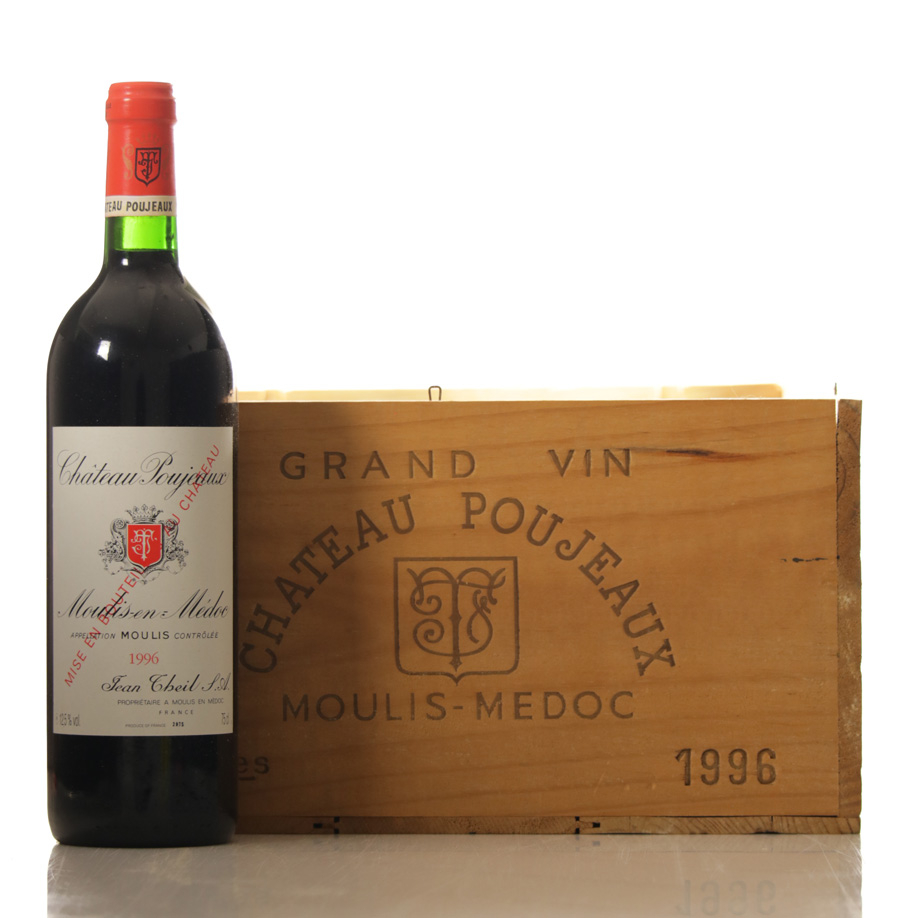 Poujeaux 1996 Case of 12 btl.