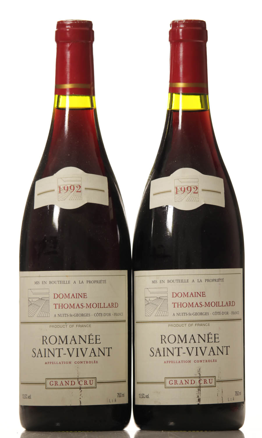 Romanee Saint Vivant 1992 Thomas Moillard - Image 3