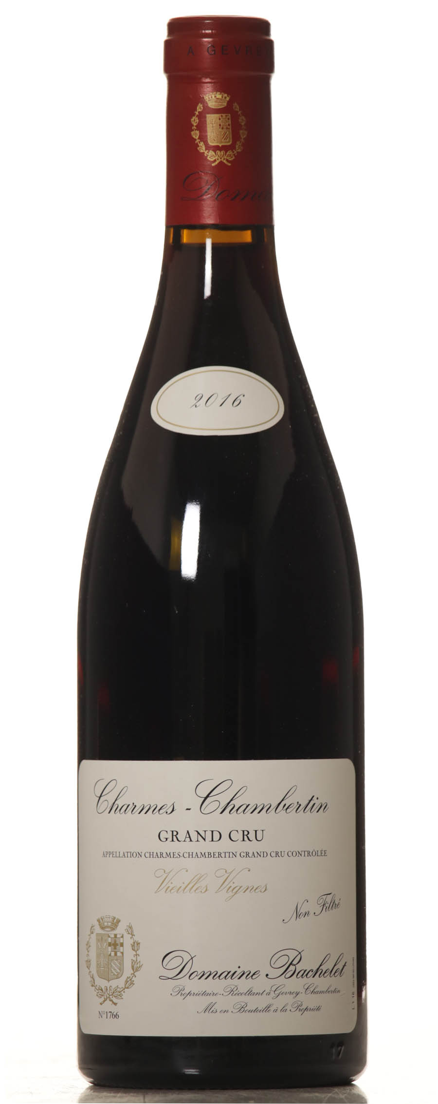 Charmes Chambertin VV 2016 Denis Bachelet - VINEUT