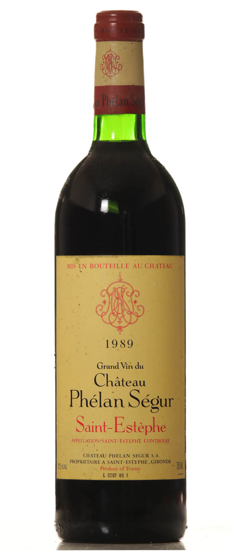 Phelan Segur 1989 - VINEUT