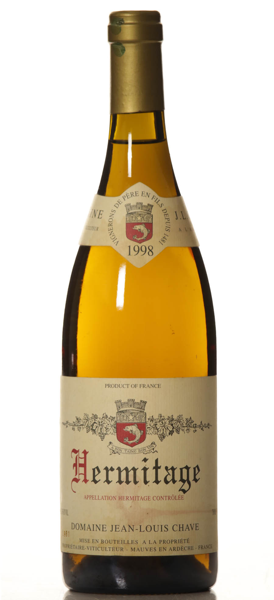 Hermitage blanc 1998 Jean Louis Chave - VINEUT