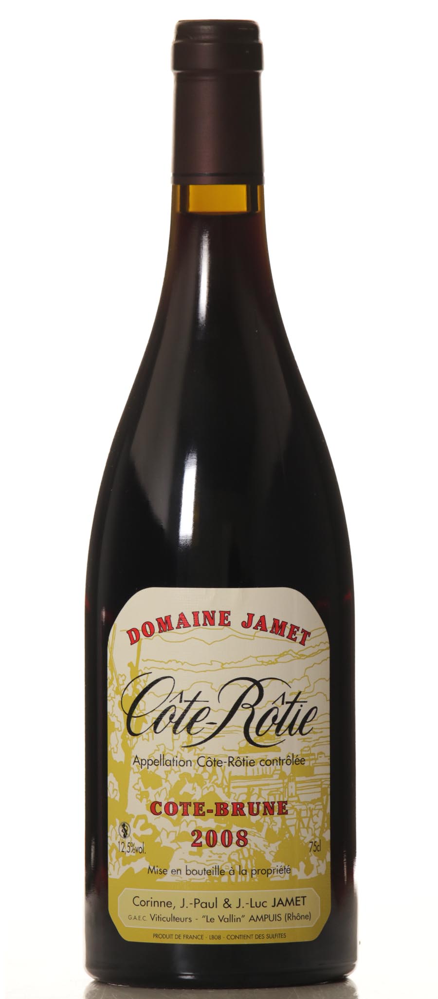 Jamet Cote Brune 2008 - VINEUT