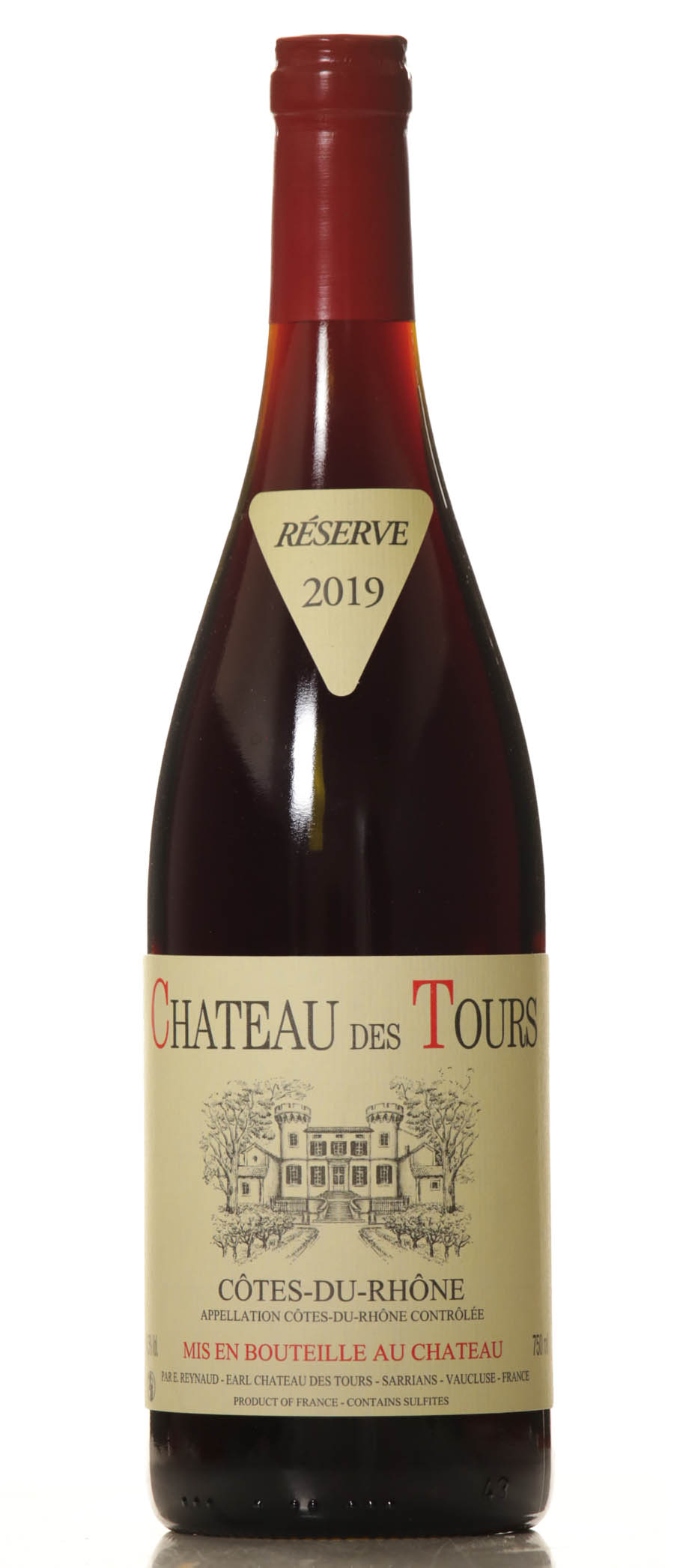 Chateau des Tours Cote du Rhone 2019 Rayas - VINEUT