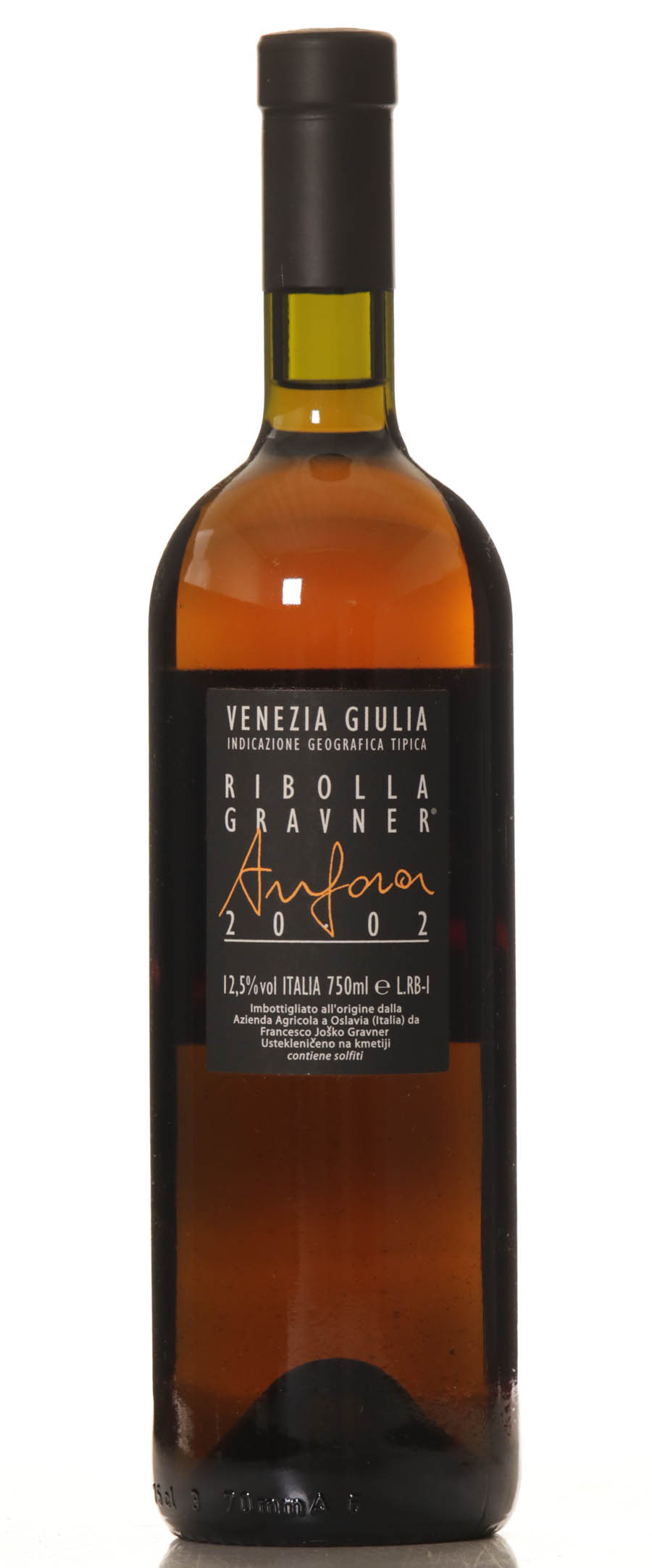 Josko Gravner Ribolla Gialla Anfora 2002 - Image 2