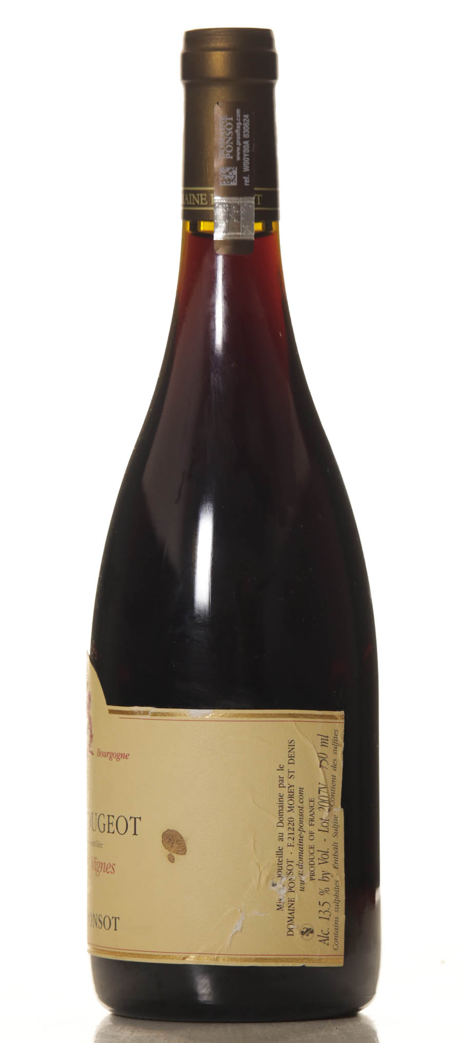 Domaine Ponsot Clos de Vougeot 2007 Cuvee Vieilles Vignes - Image 2