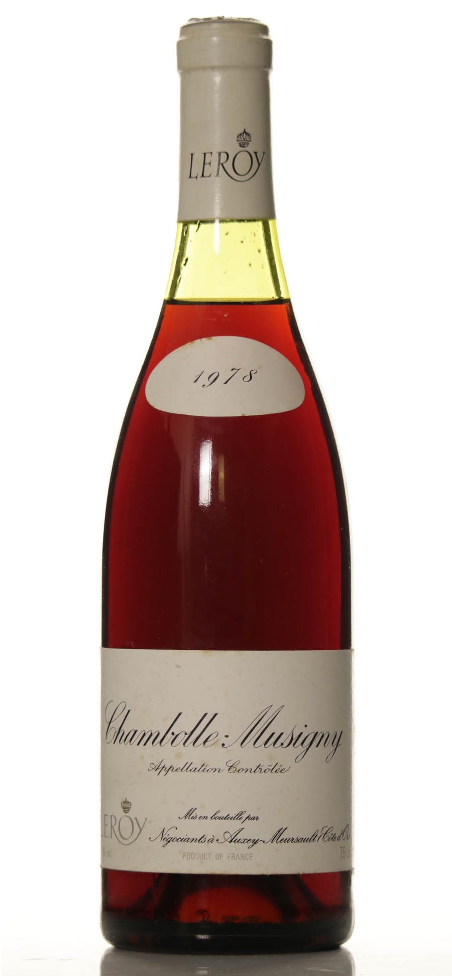 Leroy Chambolle Musigny 1978 - Image 2