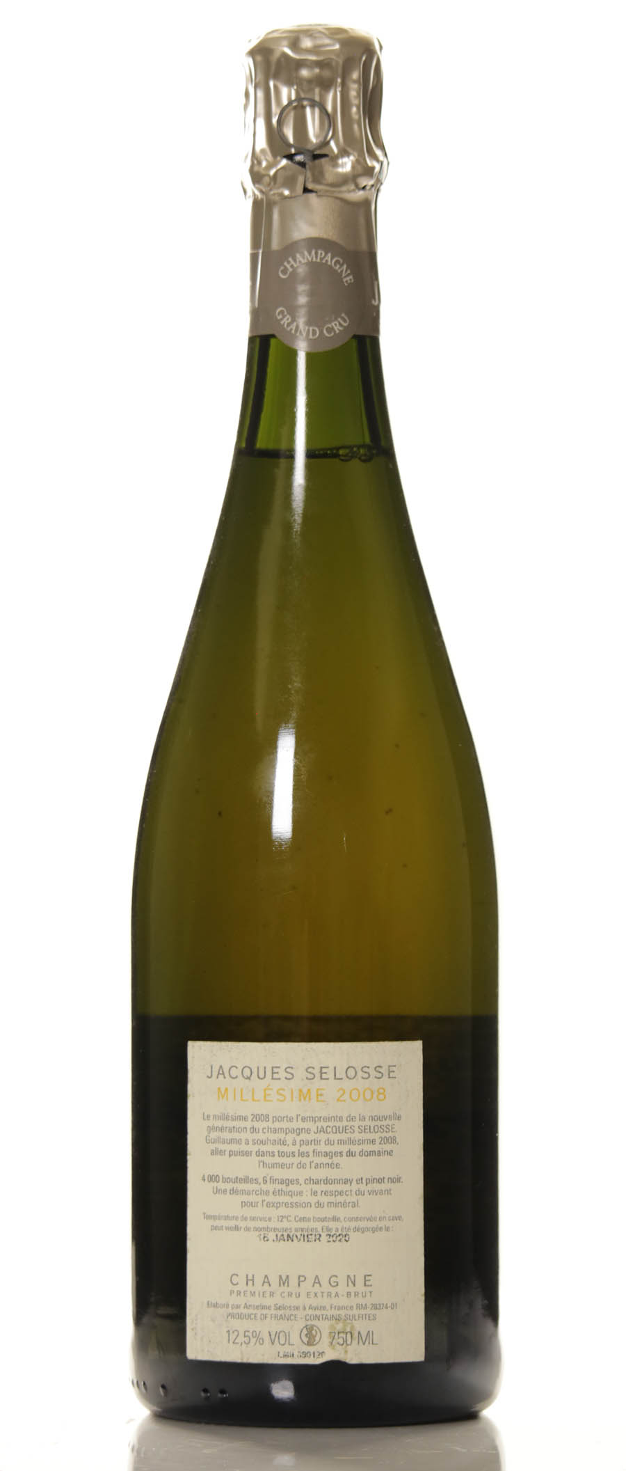 Jacques Selosse Millesime 2008 Extra Brut - Image 3